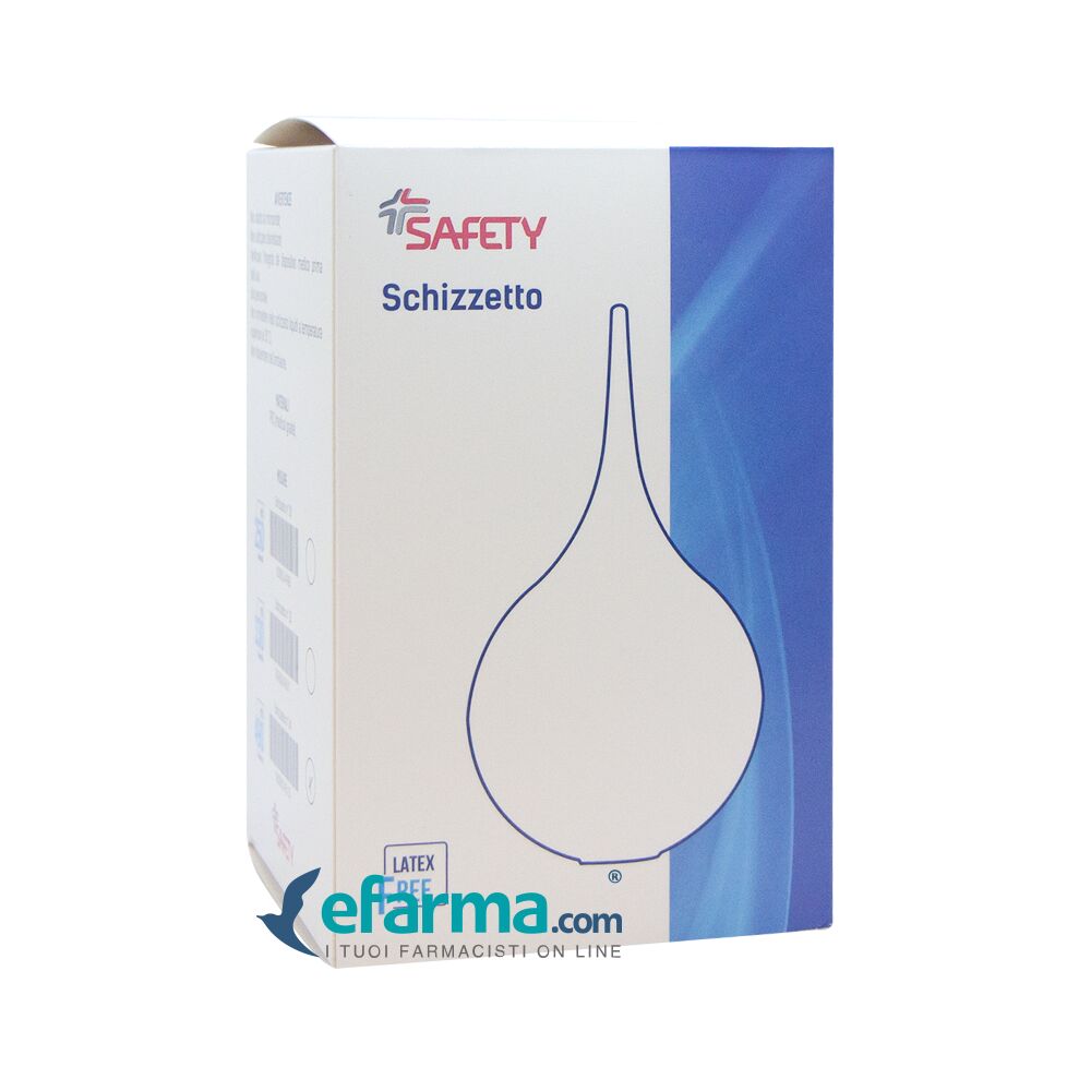 SAFETY Schizzetto Gomma Irrigazioni Intestinali 520 ml Misura 14