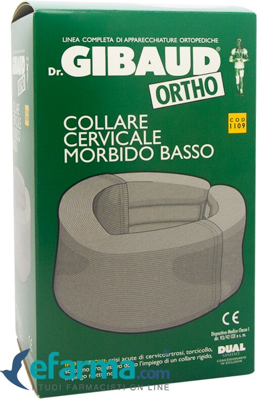 Dr. Gibaud Ortho Collare Cervicale Morbido Basso Taglia 2