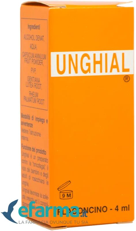 TEOFARMA Unghial Liquido Unghie Anti Rosicatura Flaconcino 4 ml