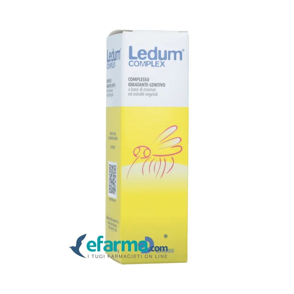 DIFASS Ledum Complex Lozione Spray Idratante Lenitivo Punture Insetto Antizanzare 60 ml