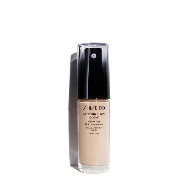 shiseido synchro skin glow luminizing fluid foundation natural 1