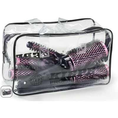 Kiepe - Spazzole Pure Rose Gold - Set 5 - 13-20-25-33-43mm - Hairbrush set Kiepe - Spazzole Pure Rose Gold - Set 5 - 13-20-25-33-43mm - Hairbrush set