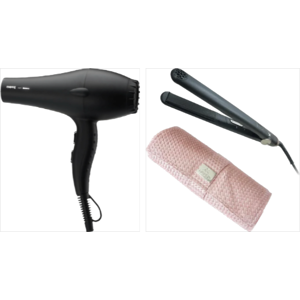 Phon Move Air 9000 Black Piu' Piastra Hair On In Germano Con Pochette Inclusa