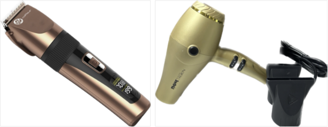 Clipper  Tondeus Retro.Coiffeur Piu' In Omaggio Phon Move Golden Alien 2200 Watt