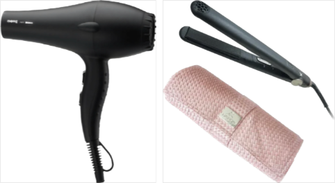 Phon Move Air 9000 Black Piu' Piastra Hair On In Germano Con Pochette Inclusa