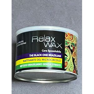 RELAX WAX Cera The Black One  400 Ml X 10 Pz