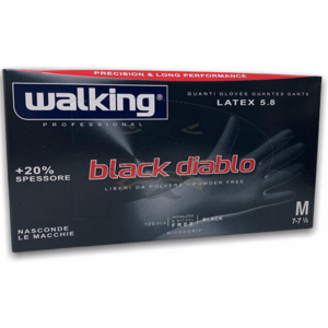 Guanti Walking Black Diablo 100 Pz M