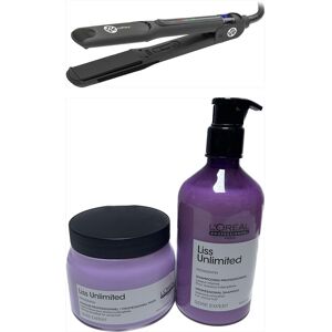 Piastra Straightener I Retro' Coiffeur Piu' In Omaggio Shampoo L'Oreal Liss Unlimited 500 Ml Con Dosatore E Maschera 500 Ml