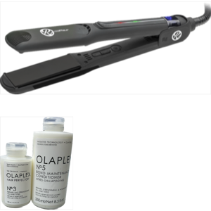 Piastra Retro' Straightener I Piu'Olaplex  N° 3  100 Ml Piu' Olaplex 5 250 Ml