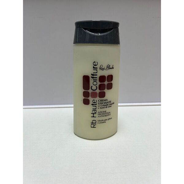 crema lisciante ai cristalli liquidi e semi di lino rb haute coiffure 250 ml  x 4 pz