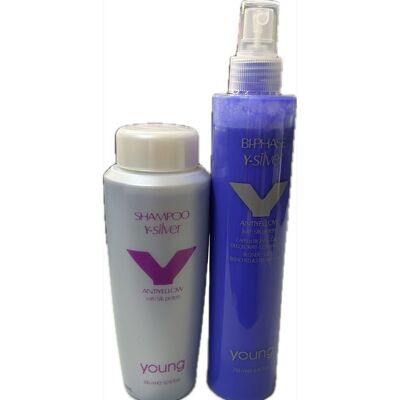 Edelstein - Antigiallo Young - Shampoo 300 ml - Set per cura capelli Edelstein - Antigiallo Young - Shampoo 300 ml - Set per cura capelli
