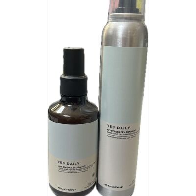 ELGON Kit Yes Daily Con Shampoo A Secco 200 Ml E Day By Day Hidra Mist200 Ml ELGON Kit Yes Daily Con Shampoo A Secco 200 Ml E Day By Day Hidra Mist200 Ml