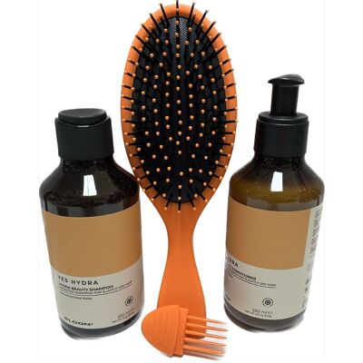ELGON Kit Yes Hydra Shampoo 250 Ml E Conditioner Con Dosatore 250 Ml In Omaggio Spazzola Rainbow Adatta A Tutti I Tipi Di Capello ELGON Kit Yes Hydra Shampoo 250 Ml E Conditioner Con Dosatore 250 Ml In Omaggio Spazzola Rainbow Adatta A Tutti I Tipi Di Capello