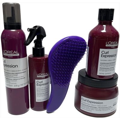 l'oreal Kit Curl Expression Omaggio Spazzola Kolortangle l'oreal Kit Curl Expression Omaggio Spazzola Kolortangle