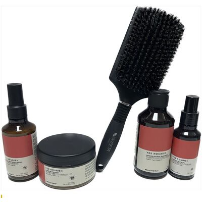 ELGON Kit Completo Yes Nourish Shampoo 250 Ml Mask 250 Ml Oil 100 Mll E Miracle Night E Day Serum 150 Ml In Omaggio Spazzola Piatta Seiseta Piu' Phon Black Star Turbo Piuma 1700 Watt ELGON Kit Completo Yes Nourish Shampoo 250 Ml Mask 250 Ml Oil 100 Mll E Miracle Night E Day Serum 150 Ml In Omaggio Spazzola Piatta Seiseta Piu' Phon Black Star Turbo Piuma 1700 Watt