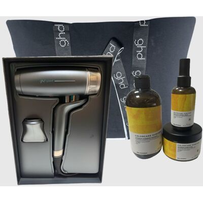 GHD Kit Mare Con Phon Speed 2100 Watt + Set Mare Elgon Sun Shampoo Mask E Leave-In In Regalo Borsa GHD Kit Mare Con Phon Speed 2100 Watt + Set Mare Elgon Sun Shampoo Mask E Leave-In In Regalo Borsa