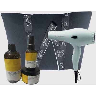 GHD Phon Move Bianco Air 9000 2100 Watt Piu' Kit Mare Elgon Sun In Omaggio Borsa GHD Phon Move Bianco Air 9000 2100 Watt Piu' Kit Mare Elgon Sun In Omaggio Borsa