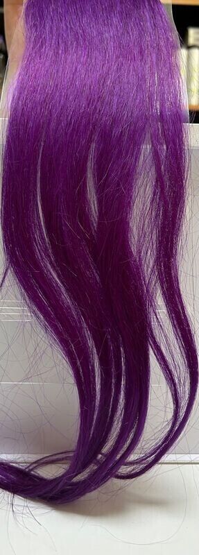 Invisible 3 Clip Eurosocap 50/55 Cm Violet Capelli Veri