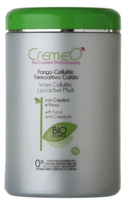 CREMEO' Fango Cellulite Termoattivo Caldo  Kg