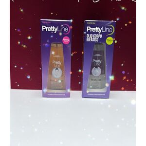 Olio Corpo Bifasico 150 Ml E Acqua Di Bellezza 150 Ml Pretty Line