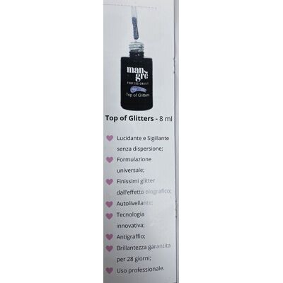 MANGRE' Top Of Glitters 8 Ml MANGRE' Top Of Glitters 8 Ml