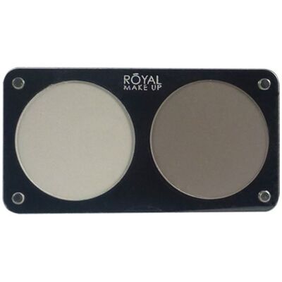 ROYAL-MAKEUP Royal Cosmetic Ombretto Conturing Duo ROYAL-MAKEUP Royal Cosmetic Ombretto Conturing Duo