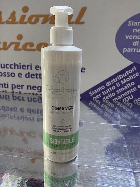 RELAX Crema Viso Pelli Sensibili  250 Ml