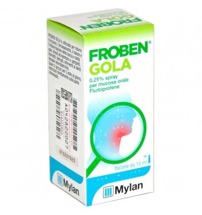 Mylan Froben Gola Nebulizzatore Spray 0.25% 15 Ml