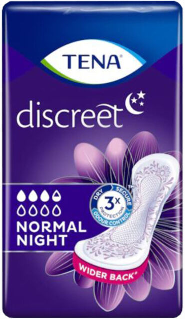 Tena Discreet Normal Night10pz