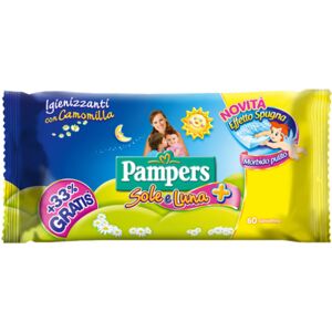 pampers Wipes Sole&Luna Eff Spu 60pz