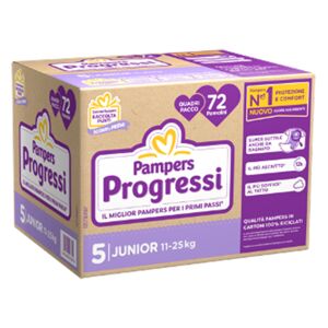 Pampers Qu Prog J 72pz