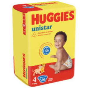 Huggies Unistar Base 4 16pz