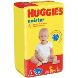 Huggies Unistar Base 5 14pz