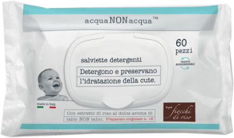 fiocchi-di-riso fiocchi di riso acqua non acqua salviette detergenti 60 pz