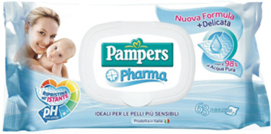 Pampers Pharma Salv Sens 63pz