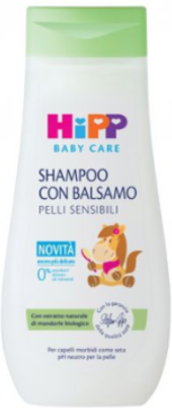 hipp baby care shampoo balsamo 200 ml