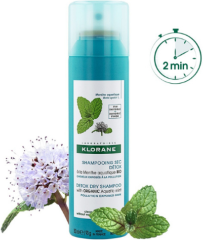 Klorane Shampoo Secco Menta