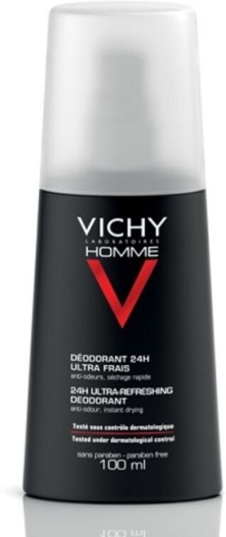 Vichy Homme Deodorante Spray Uomo 100 Ml