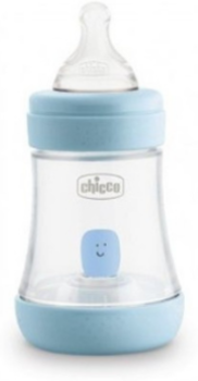 chicco biberon perfect5 boy 150 ml silicone 1 foro