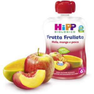 Hipp Bio Frutta Frullata Mela/mango/pesca 90 Gr