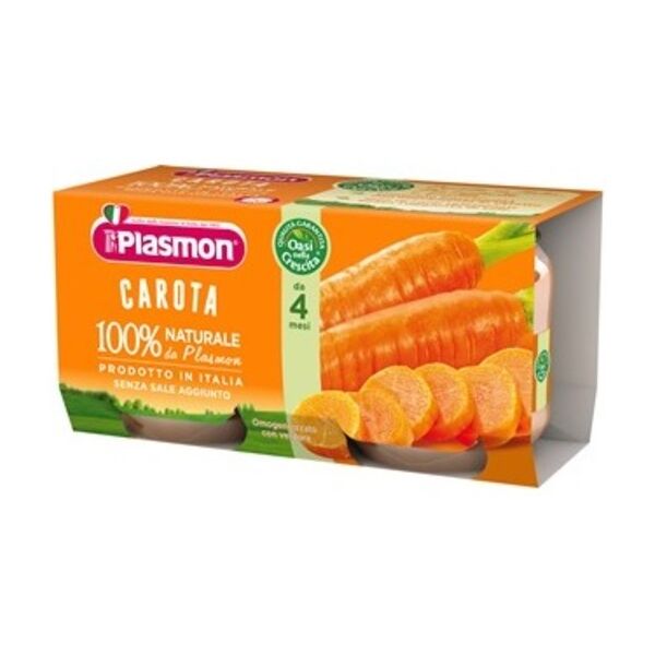 plasmon omog carota 2x80g