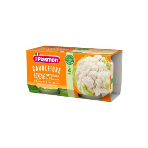 plasmon omog cavolfiore 2x80g