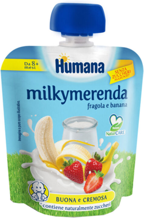 humana Milkymerenda Fragola Banana