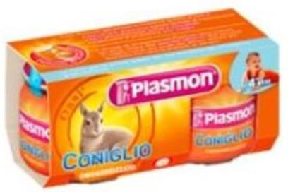 Plasmon Omogeneizzato Coniglio 4x80 Gr