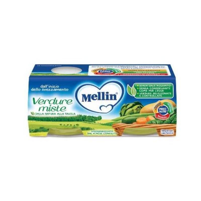 Mellin Omogeneizzato Verdure 2x80 Gr