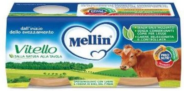 Mellin Omogeneizzato Vitello 2x120 Gr