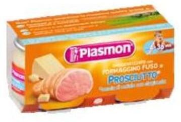 Plasmon Omogeneizzato Formaggino/prosciutto 2x80 Gr