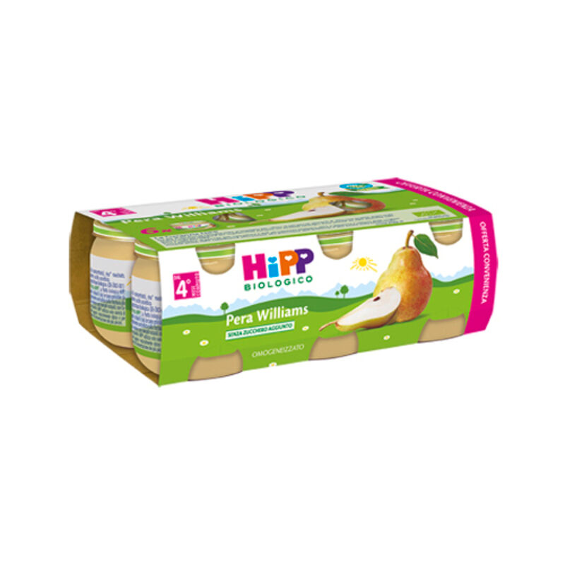 Hipp Bio Omogeneizzato Pera Williams 6x80 Gr