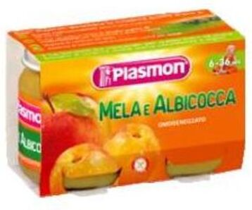 Plasmon Omogeneizzato Mela/albicocca 2x104 Gr