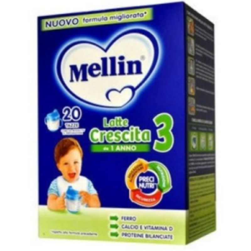 Mellin 3 Latte Crescita In Polvere 700 Gr